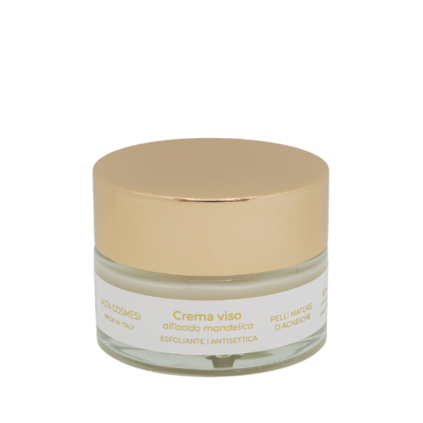 crema viso all'acido mandelico