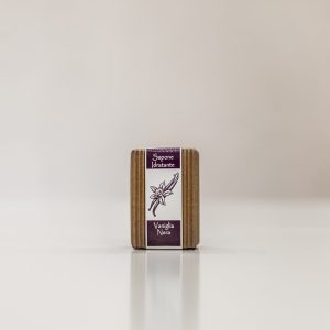 sapone artigianale vaniglia nera