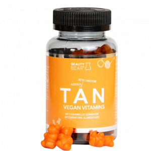 Beauty bear tan vegan vitamins