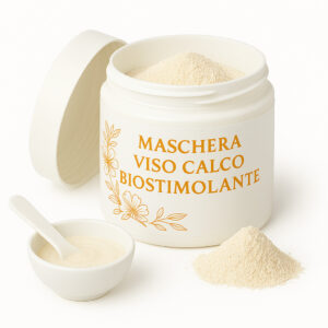 Alternative view of maschera viso calco biostimolante