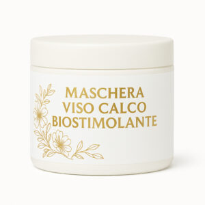 maschera viso calco biostimolante